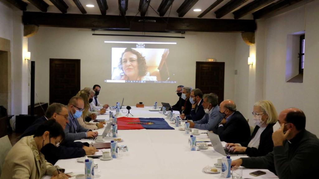 Magdalena Valerio trabajará para que Sigüenza sea Patrimonio de la Humanidad
