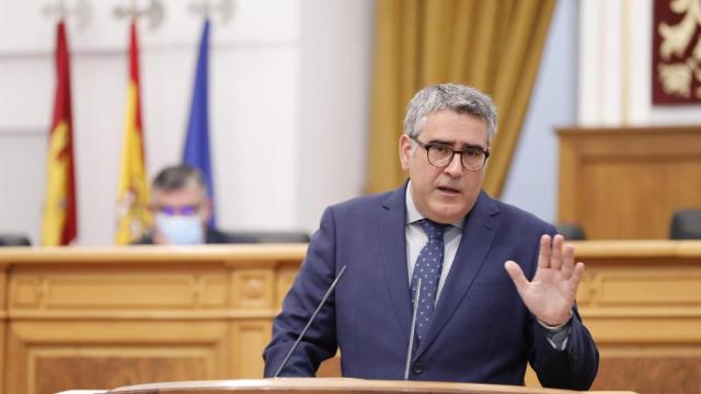 Miguel Ángel Rodríguez, del PP, en su intervención.