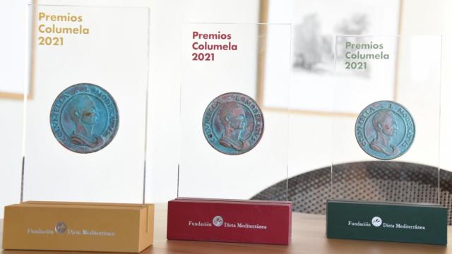 Estatuillas de los Premios Columela 2021