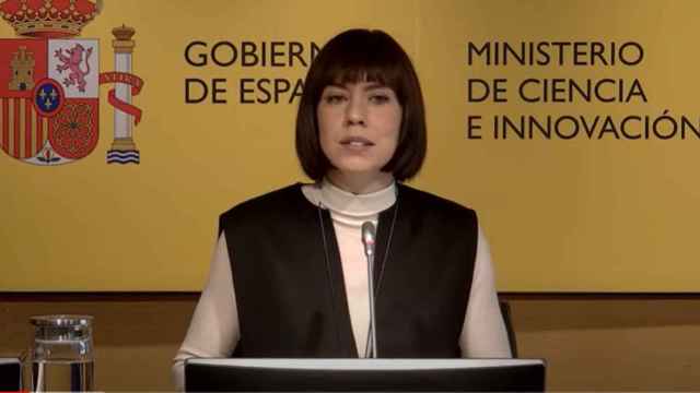 La ministra de Ciencia e Innovación, Diana Morant, en la presentación de los PGE de su ministerio.