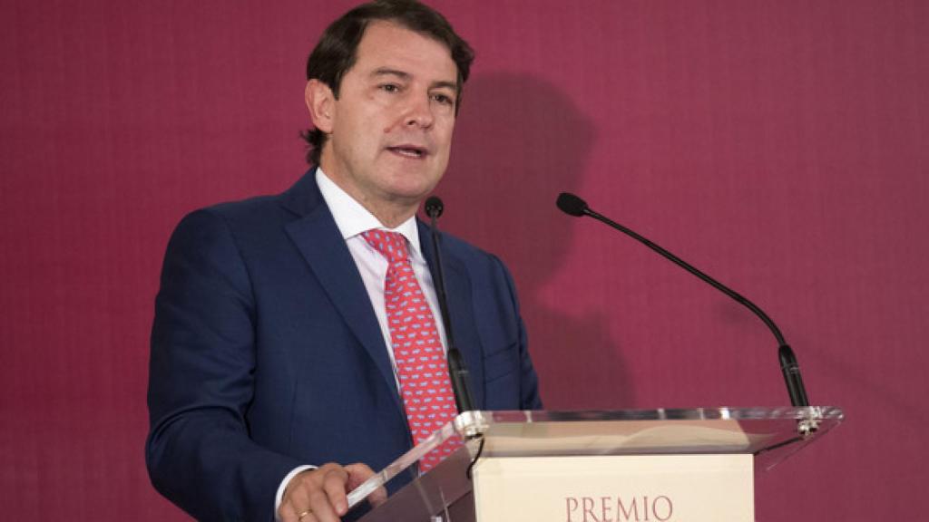 El presidente de la Junta, Fernández Mañueco