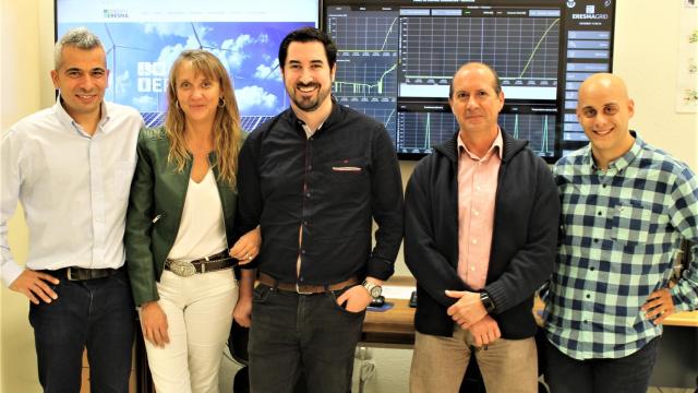 Grupo de investigación ERESMA: Alberto González, Ana Díez, Miguel de Simón, Jorge Blanes y Álvaro de la Puente.