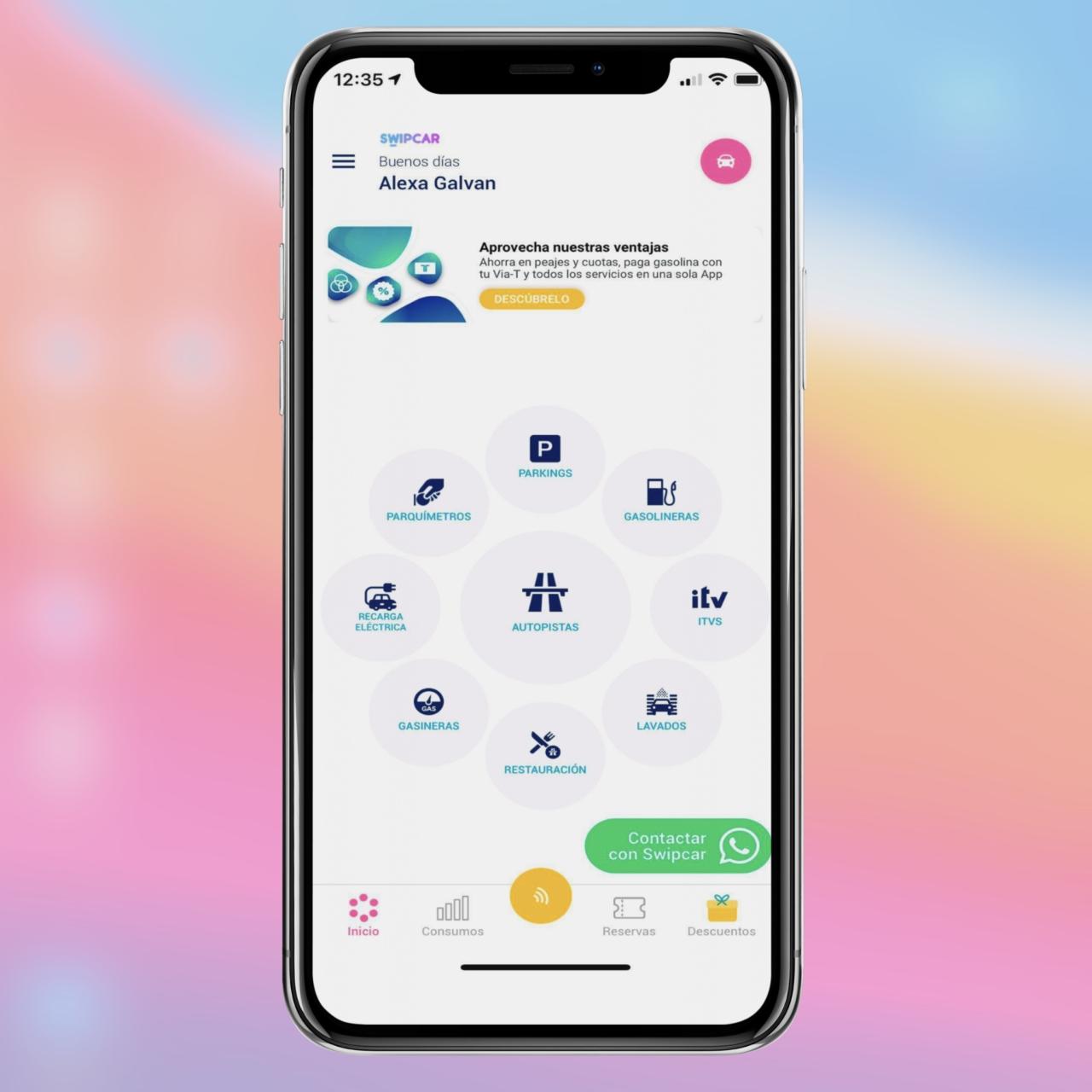 Swipcar app.