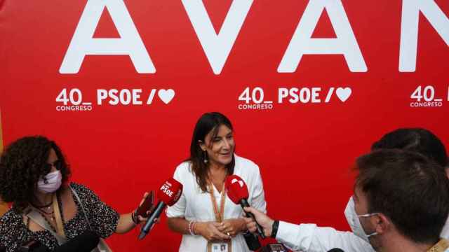 Ana Sánchez en el 40 Congreso Federal del PSOE