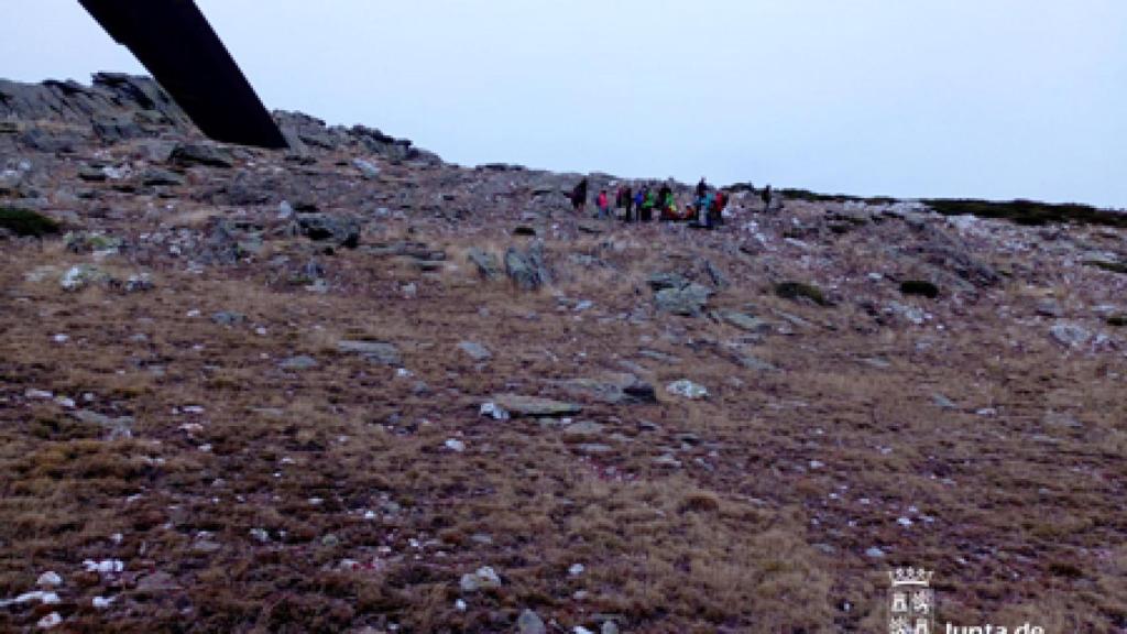 Rescate en la cumbre del Pico del Lobo