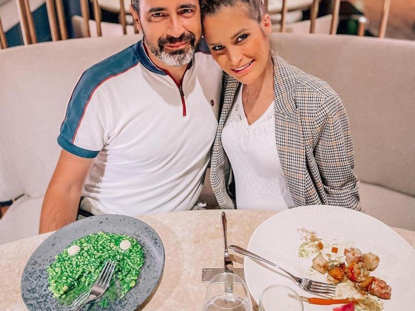 El matrimonio en una imagen de sus redes sociales.