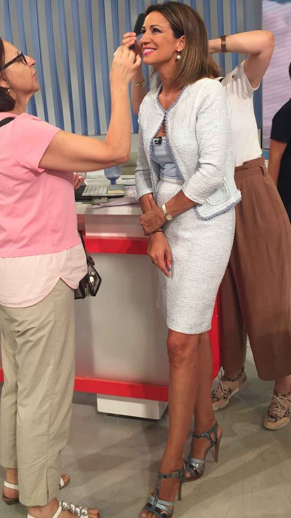 Silvia Jato, durante su etapa en 'La Mañana', de Televisión Española.