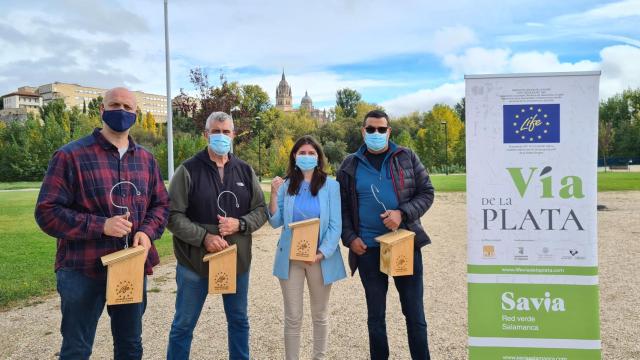 La concejala de Medio Ambiente, en la presentación del proyecto