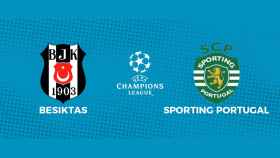 Besiktas - Sporting Portugal: siga en directo el partido de la Champions League