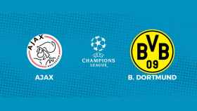 Ajax - Borussia Dortmund: siga en directo el partido de la Champions League