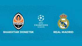 Shakhtar Donetsk - Real Madrid: siga en directo el partido de la Champions League