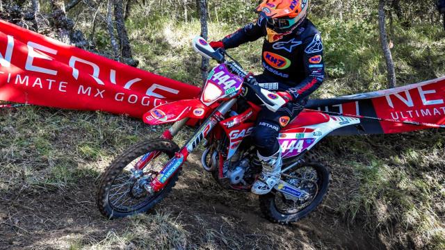 Laia Sanz en el Gran Premio de Francia de Enduro