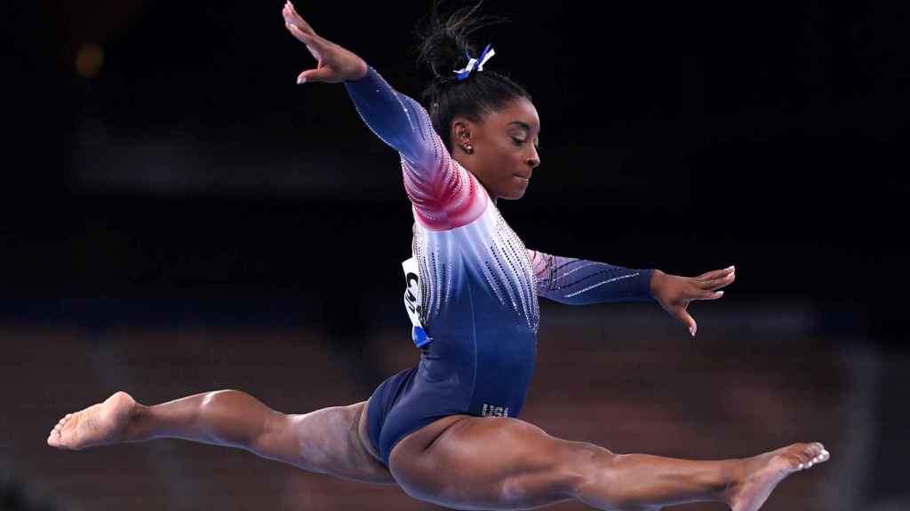 Simone Biles, en los Juegos Olímpicos de Tokio 2020
