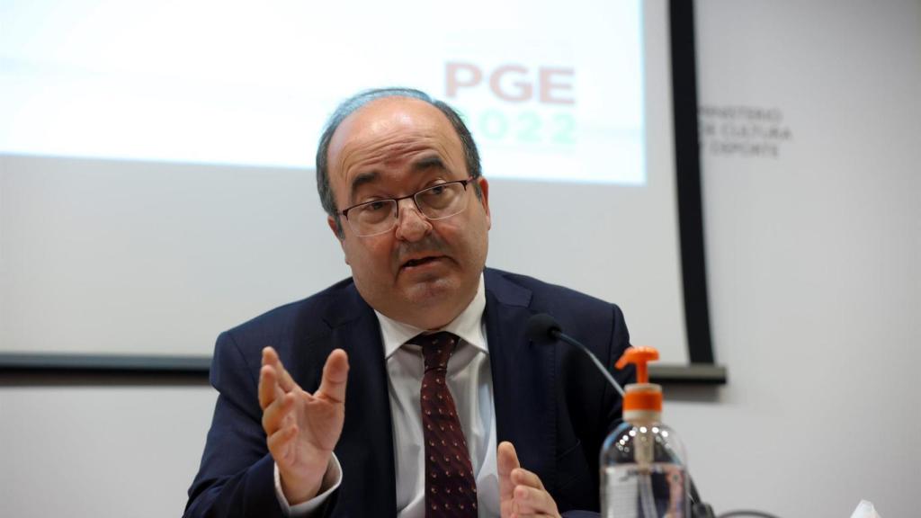 Miquel Iceta, ministro de Cultura y Deporte de España