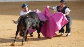 Espectáculo del 'bombero torero'.