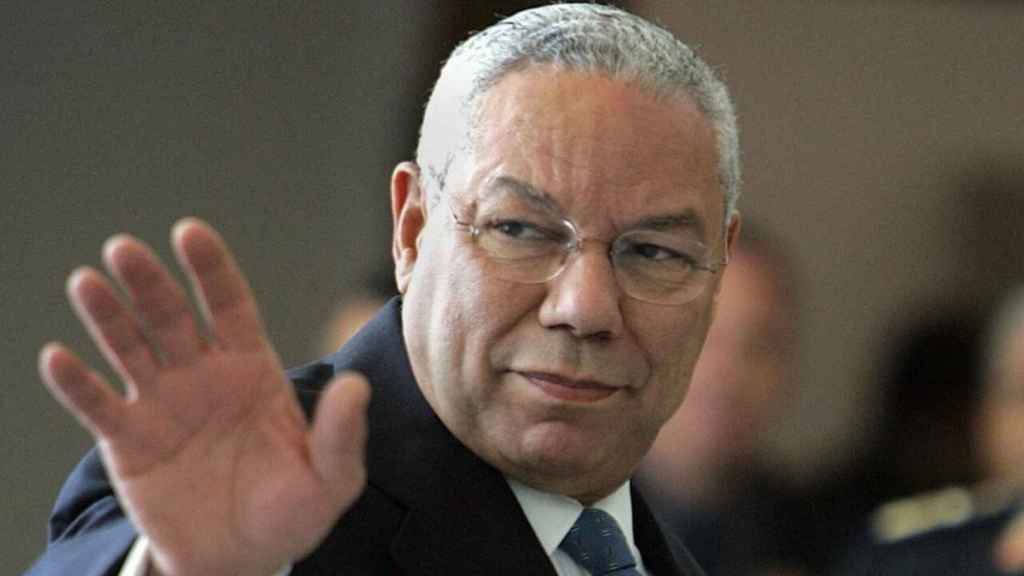 Colin Powell, primer secretario de Estado negro de los Estados Unidos.