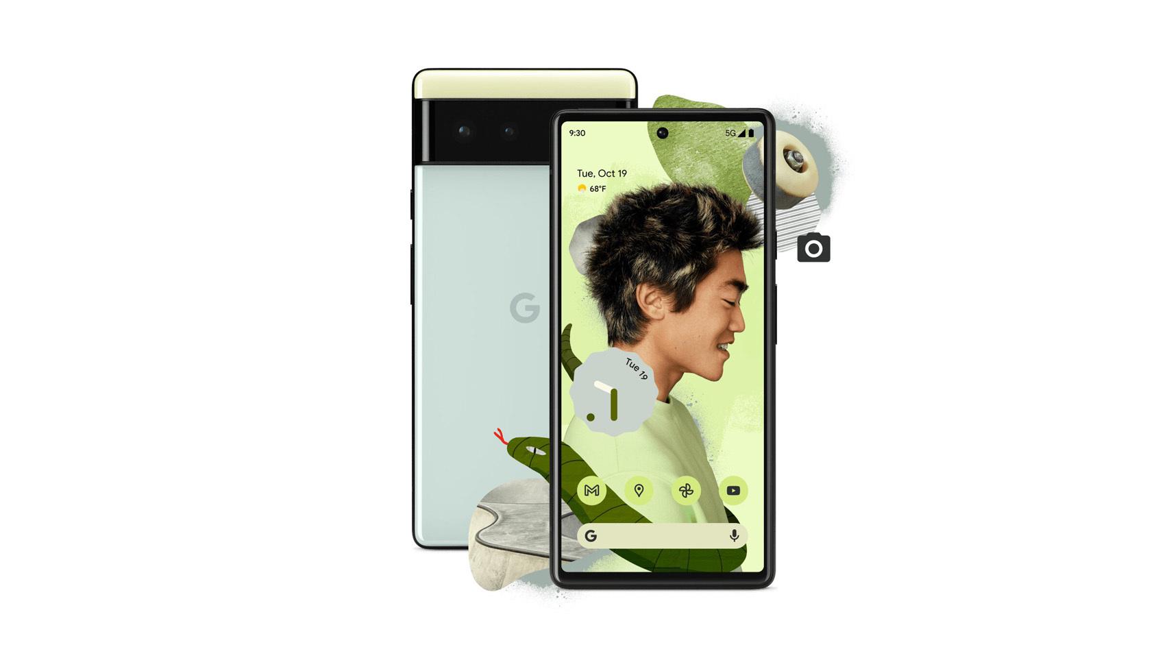 Google presenta el Pixel 6, su rival del iPhone 13 está cargado de