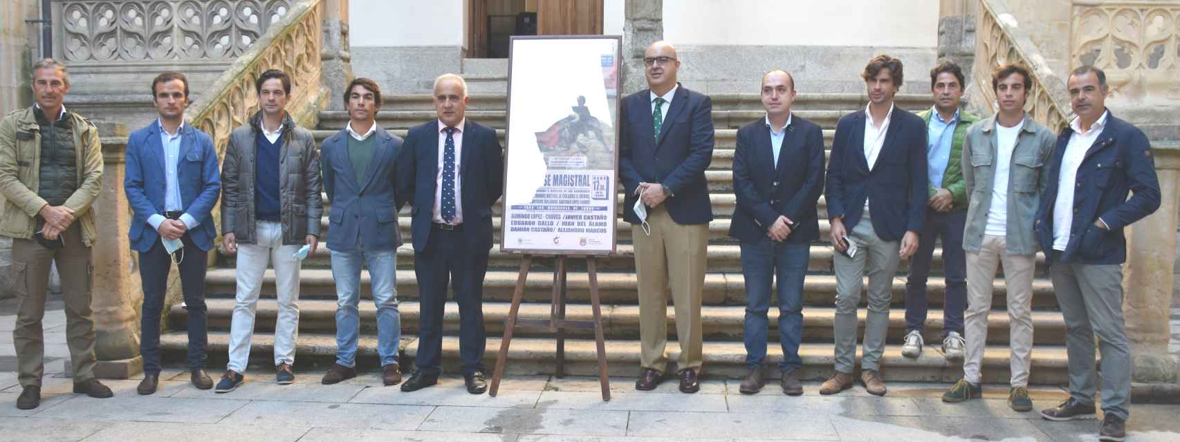Presentación de la 'Clase Magistral de Alba de Tormes, en la Diputación de Salamanca