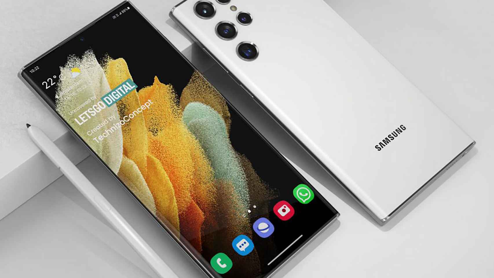 Samsung Galaxy S22 Ultra: las filtraciones de precio y características