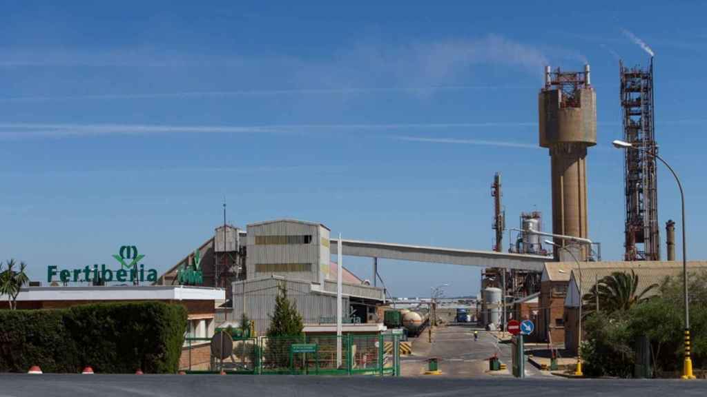 La planta de Fertiberia en Palos de la Frontera (Huelva).