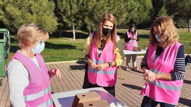 Mujeres voluntarias en Salamanca.