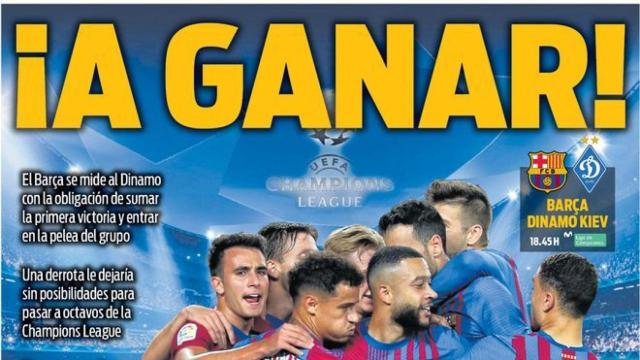 La portada del diario SPORT (20/10/2021)