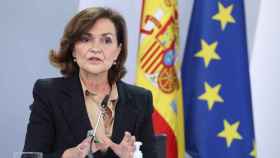 La exvicepresidenta del Gobierno, Carmen Calvo. EP