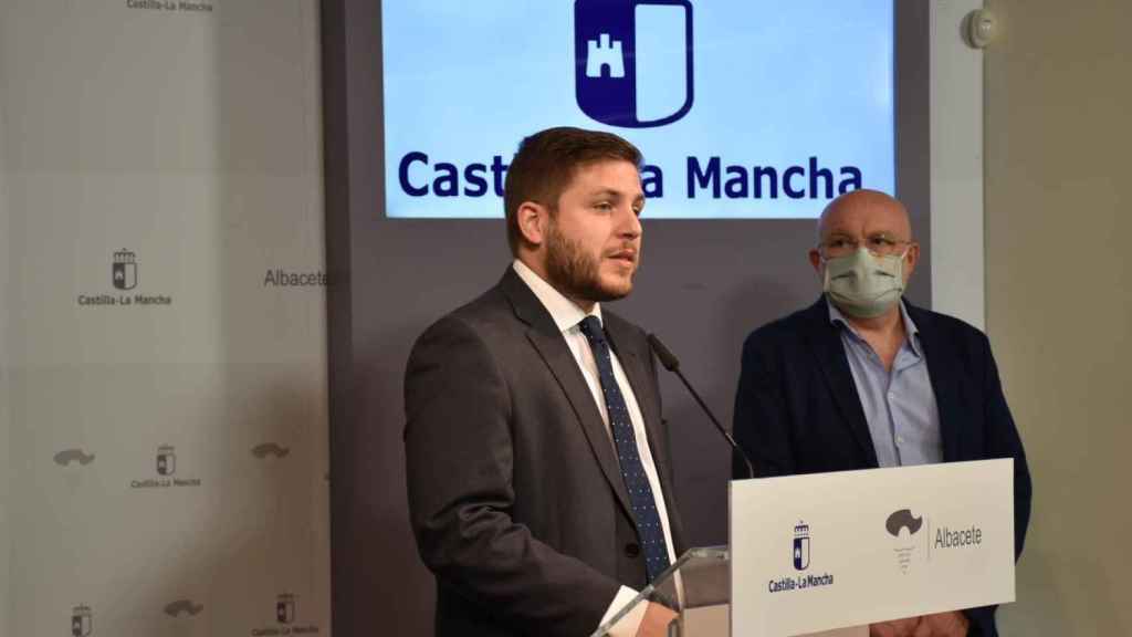El consejero de Fomento de Castilla-La Mancha, Nacho Hernando, este miércoles en Albacete
