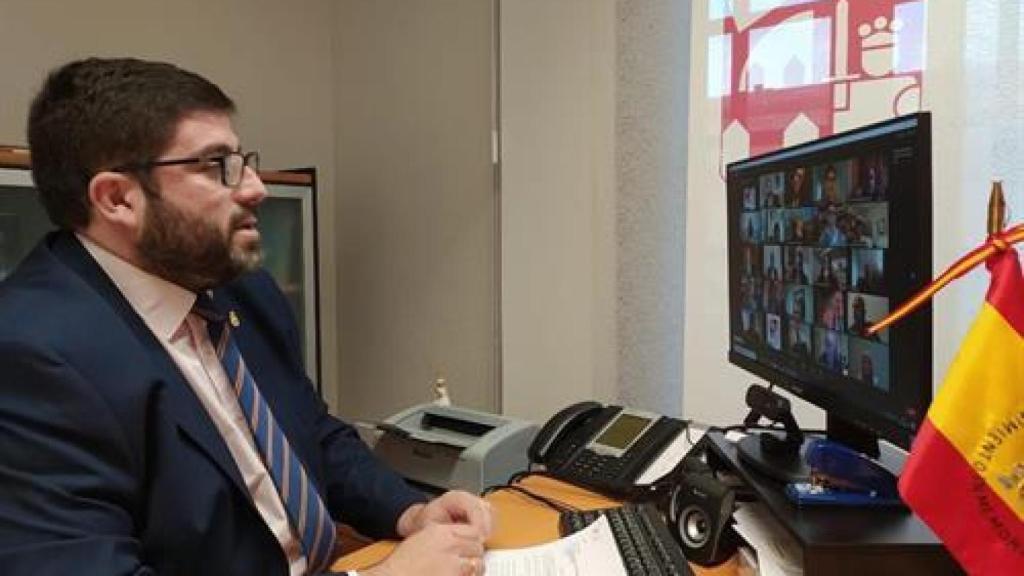 El alcalde de Ávila, Jesús Manuel Sánchez Cabrera, positivo en Covid