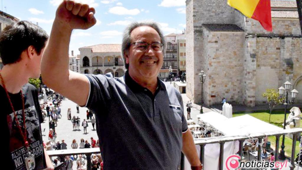 Francisco Guarido durante su toma de posesión en 2019
