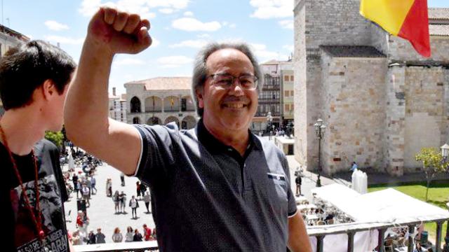 Francisco Guarido durante su toma de posesión en 2019