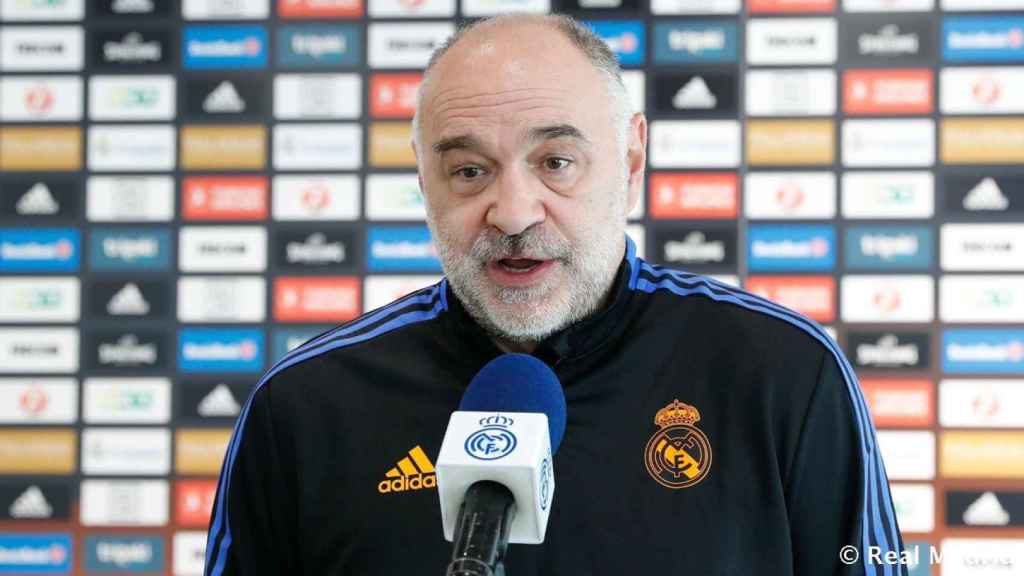 Pablo Laso, entrenador del Real Madrid de Baloncesto