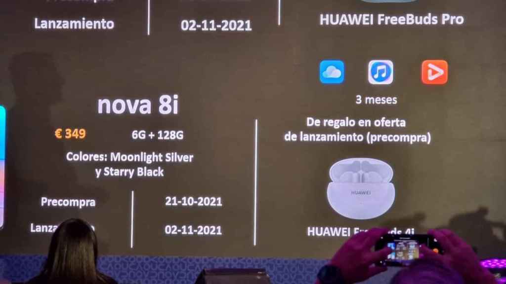 Huawei Nova 8i Precio