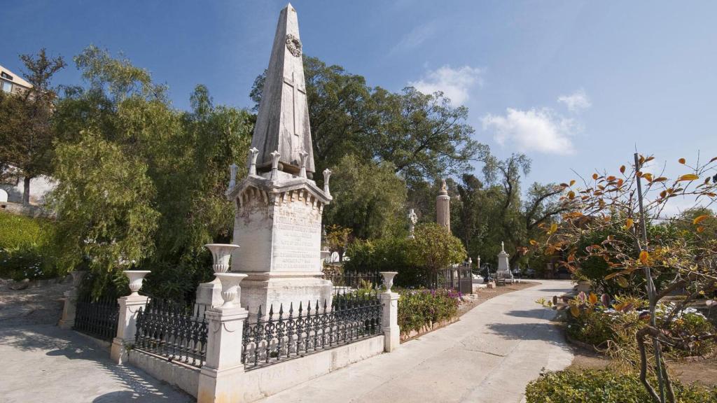 El Cementerio Inglés es un camposanto protestante.