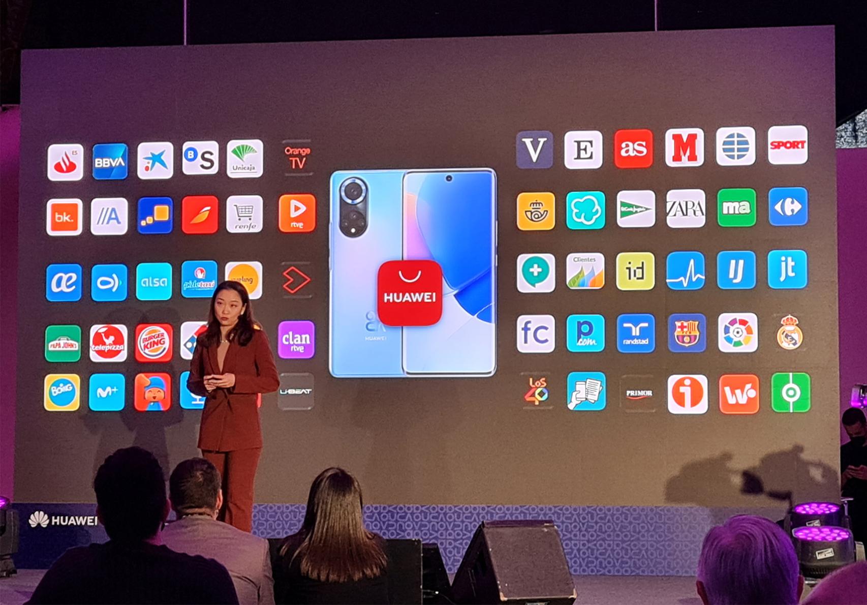 Apps de Huawei en España con partners