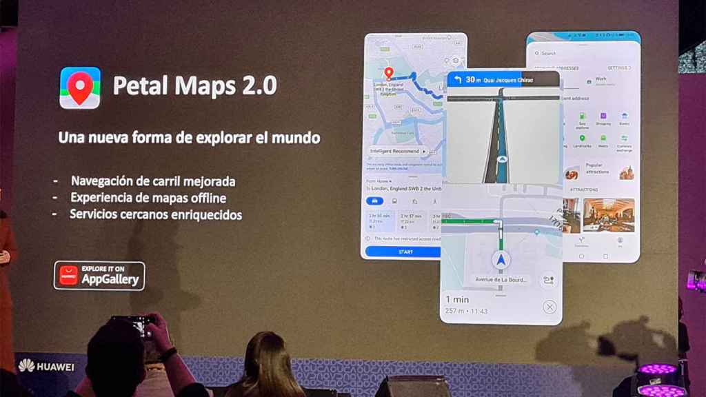 Huawei extiende su catálogo y actualiza Petal Maps a la 2.0