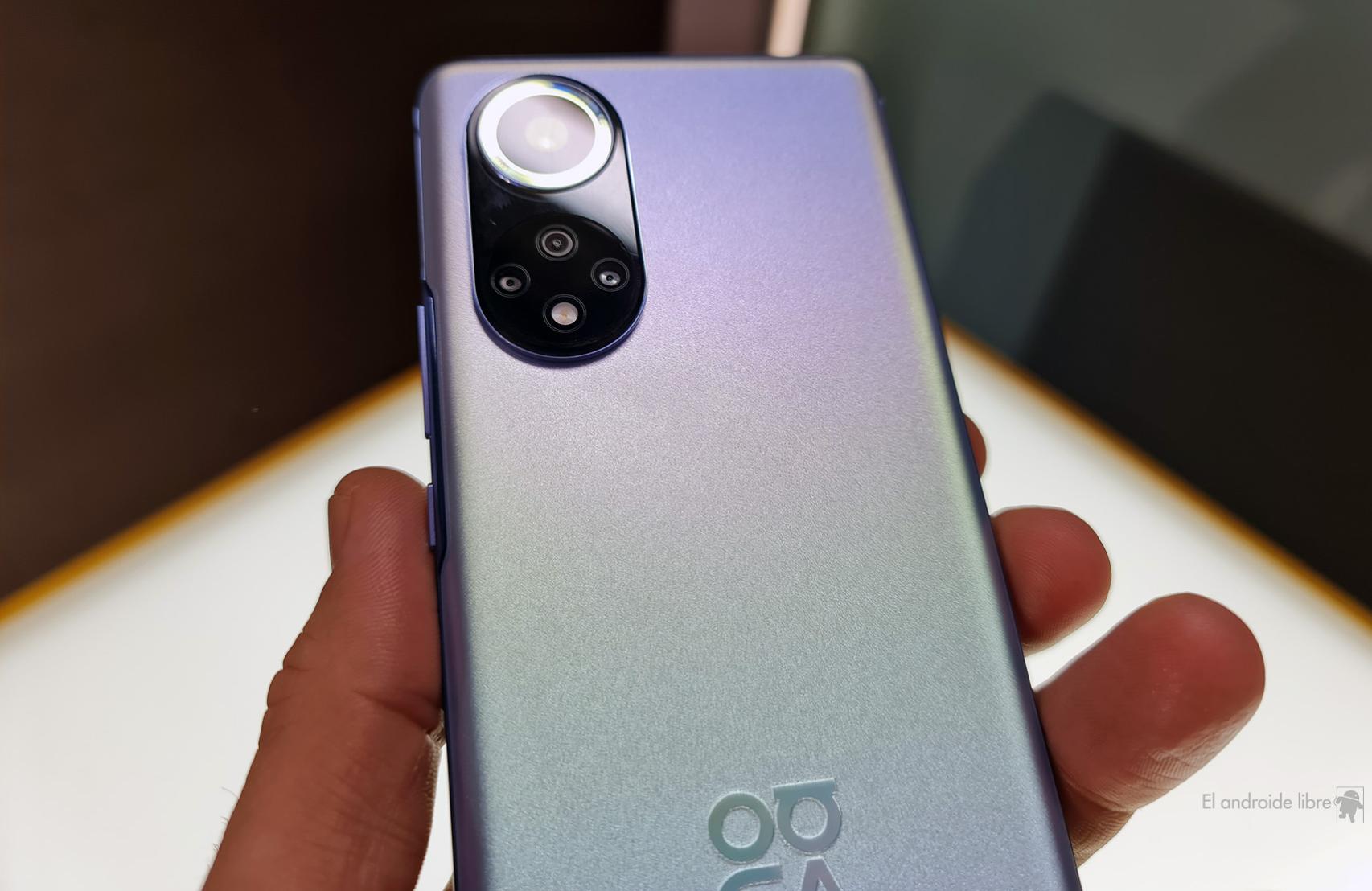 El anillo de luz del Huawei Nova 9