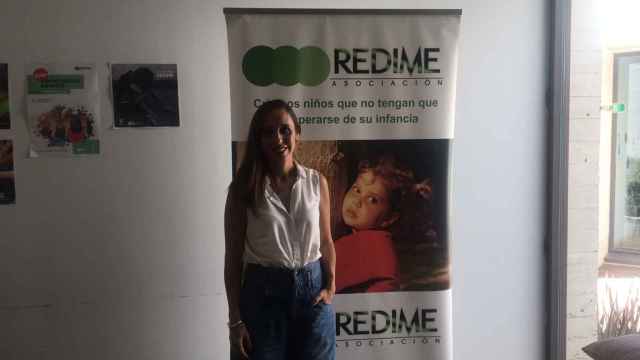Miriam Iglesias, en la asociación REDIME de Málaga.