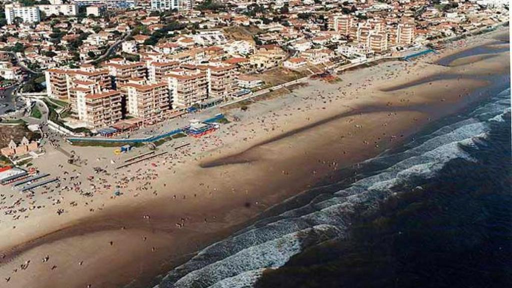 Imagen aérea de Matalascañas.