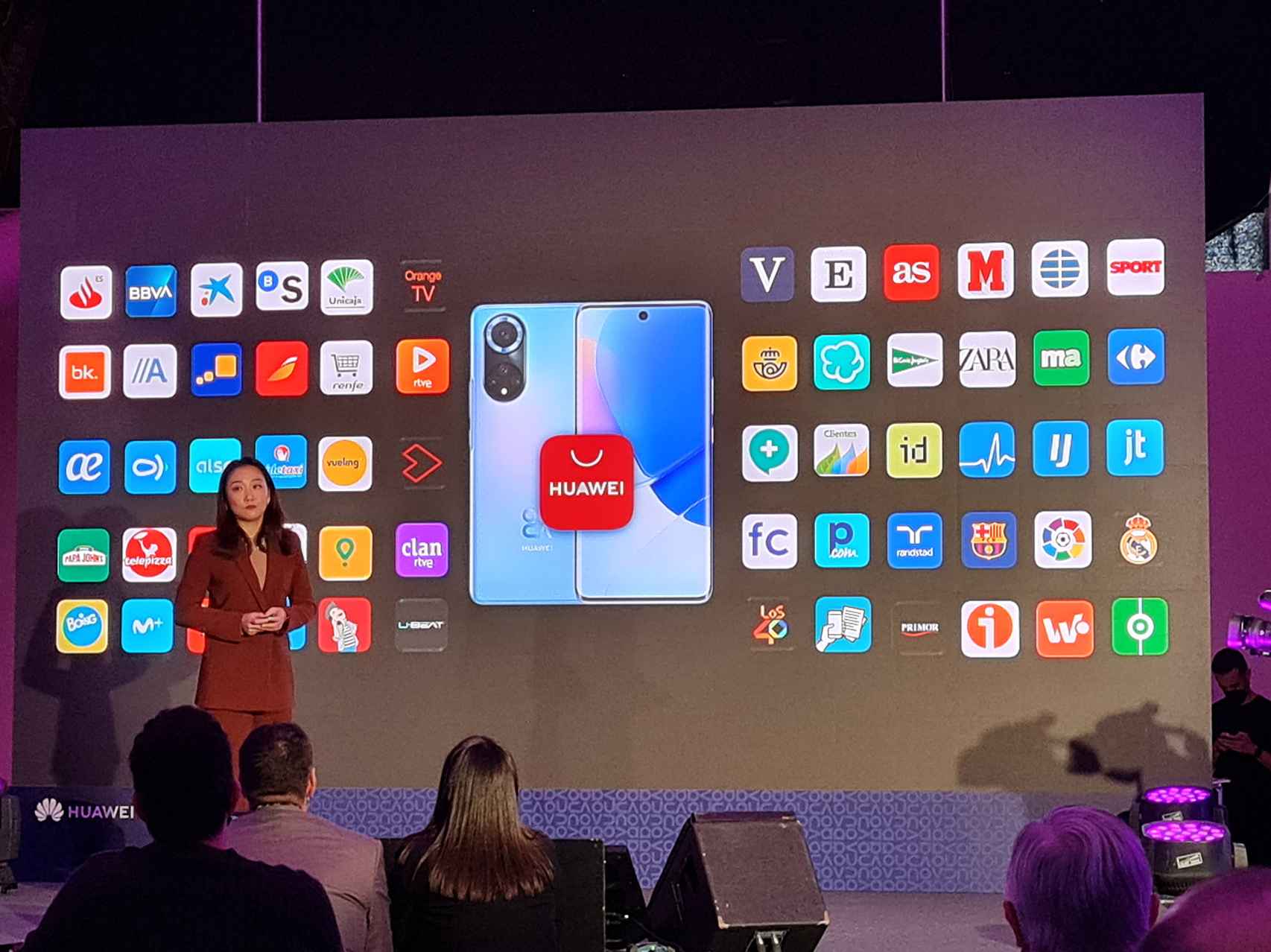 Huawei has a large catalog of partners and applications in Europe