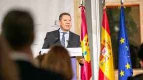 Emiliano García-Page durante la gala de entrega de las Medallas al Mérito Cultural de Castilla-La Mancha. Fotos: JCCM.