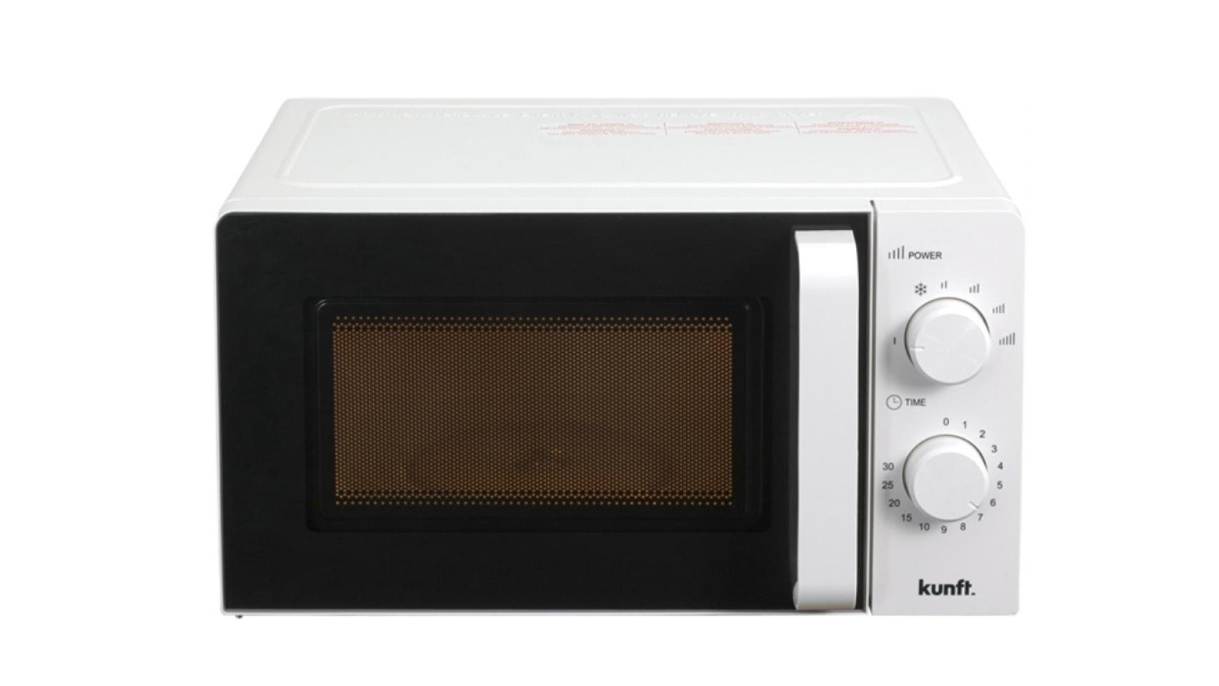 El microondas con grill más barato de Alcampo tiene la mejor potencia para  cocinar del mercado