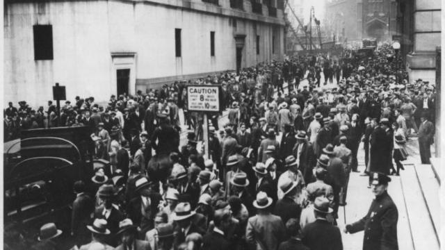 Wall Street en 1929.