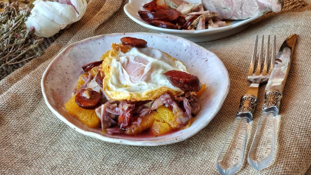 Limón Serrano ensalada que es típica de Salamanca Sierra de Francia que comer 