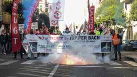 Trabajadores de Jupiter Bach se manifiestan en León