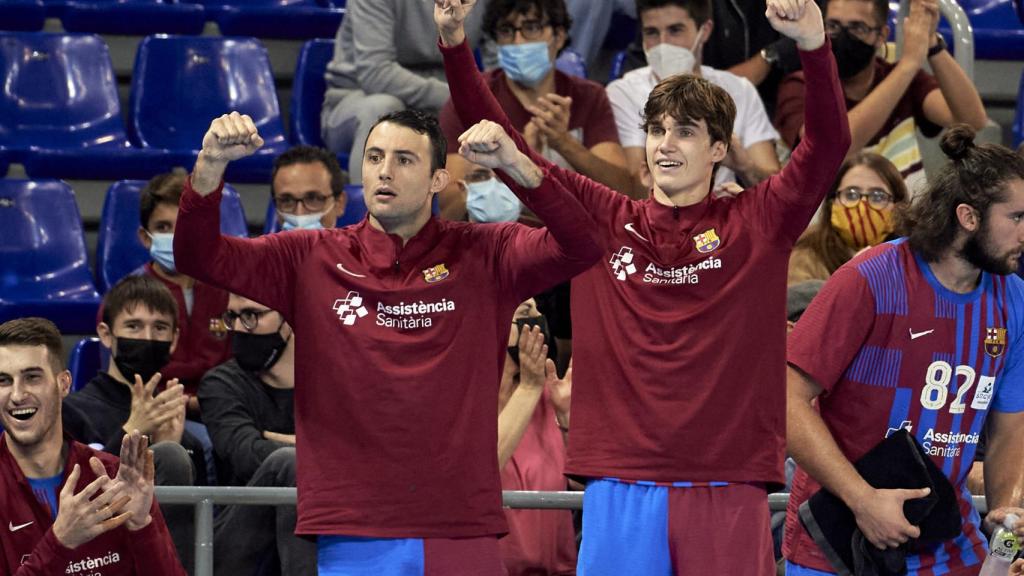 Pablo Urdangarin durante su debut en Barcelona.