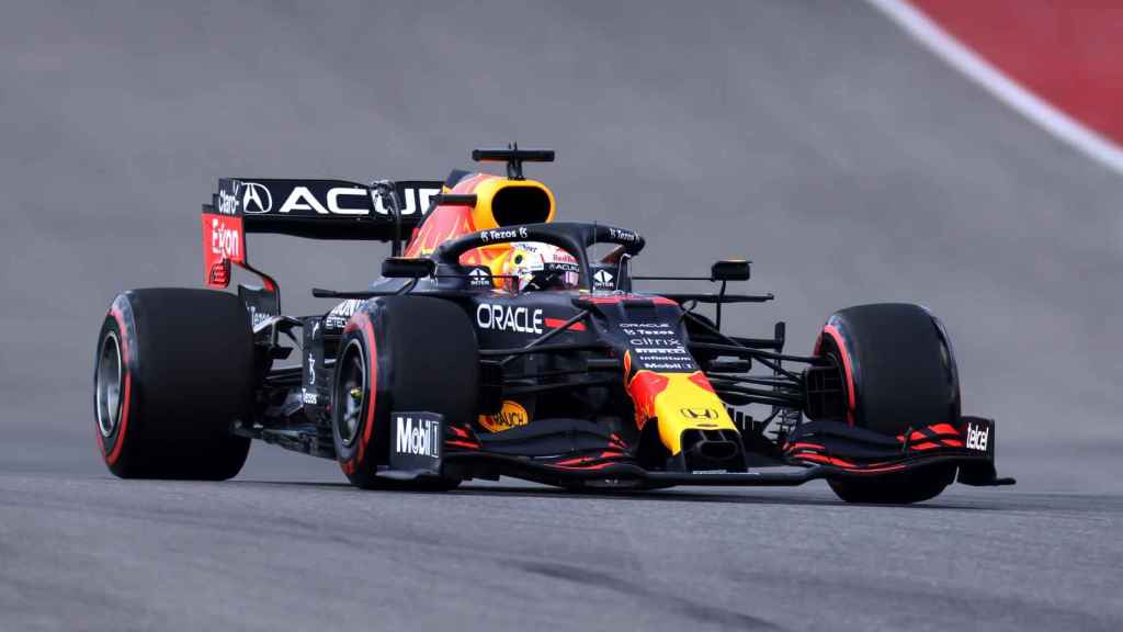 Verstappen en el Gran Premio de Las Américas en Austin en Estados Unidos