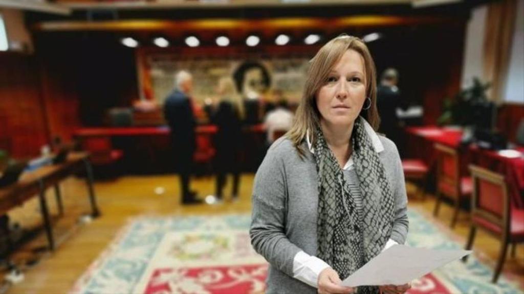 La senadora Lourdes Retuerto en una imagen difundida por el PSOE.