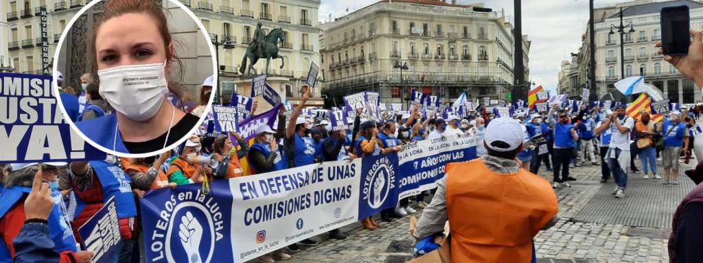 Laura Puentes Sastre nos cuenta el conflicto que existe con las comisiones de la lotería
