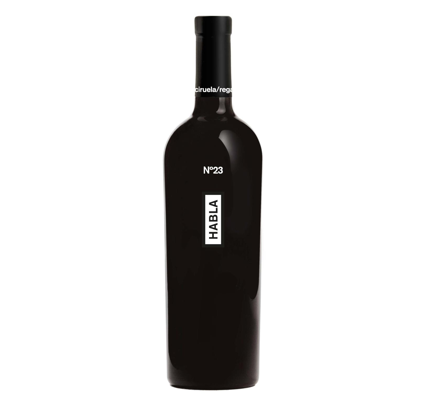 Habla Nº23, primer malbec cien por cien de la bodega.